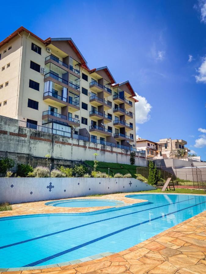 Lindo Apto Com Lazer Completo Em Aguas De Lindoia Apartment Exterior photo